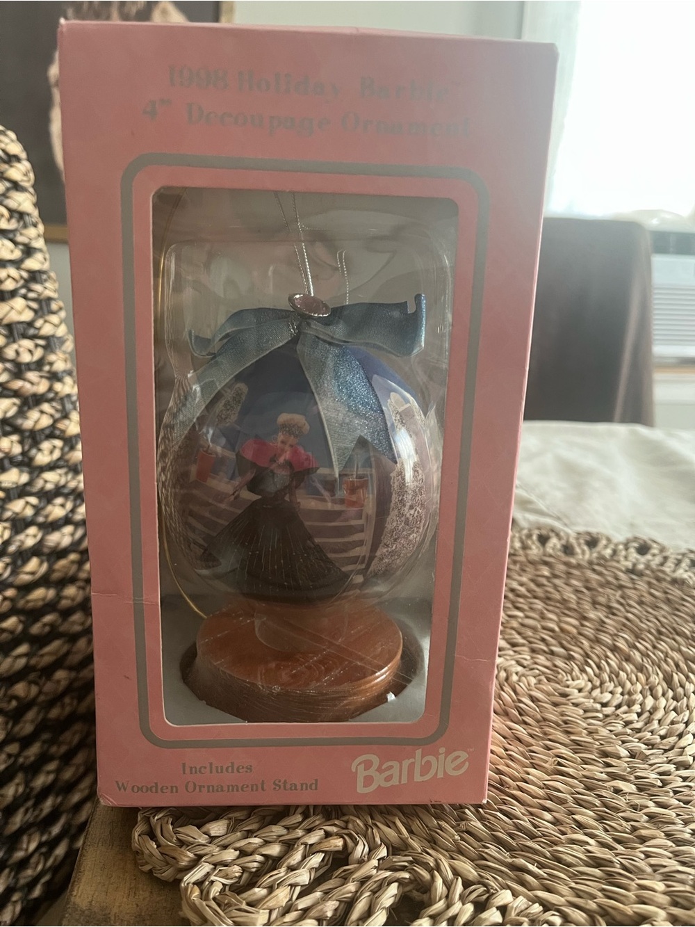 NWT vintage Holiday Barbie ornament